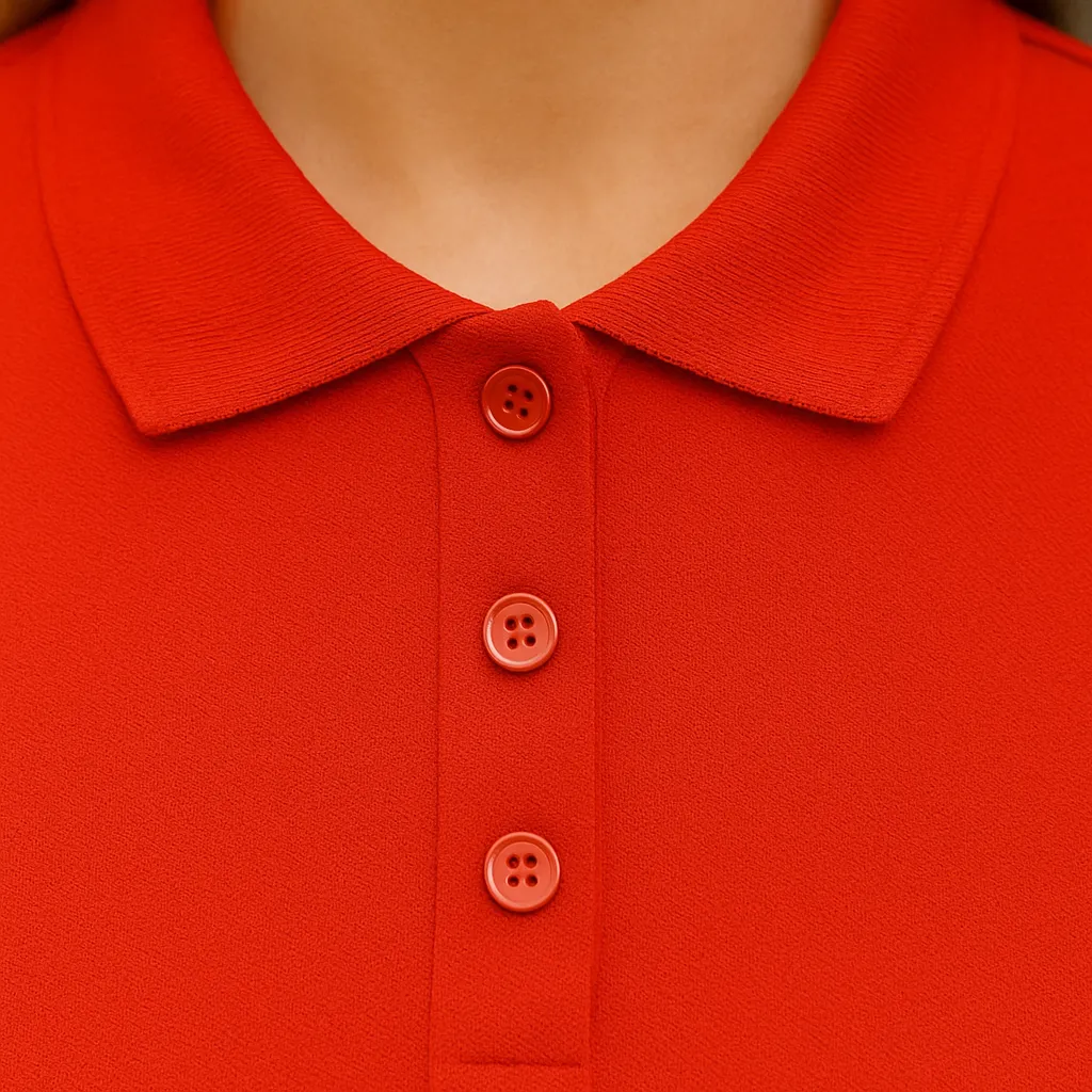 Polo with Slim- Red
