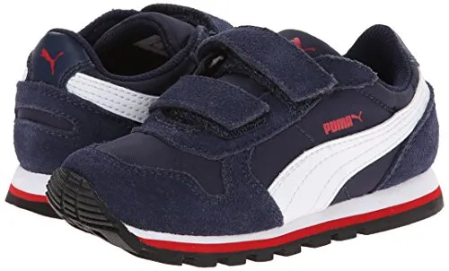 PUMA ST Runner NL V Sneaker, Peacoat/White/High Risk Red
