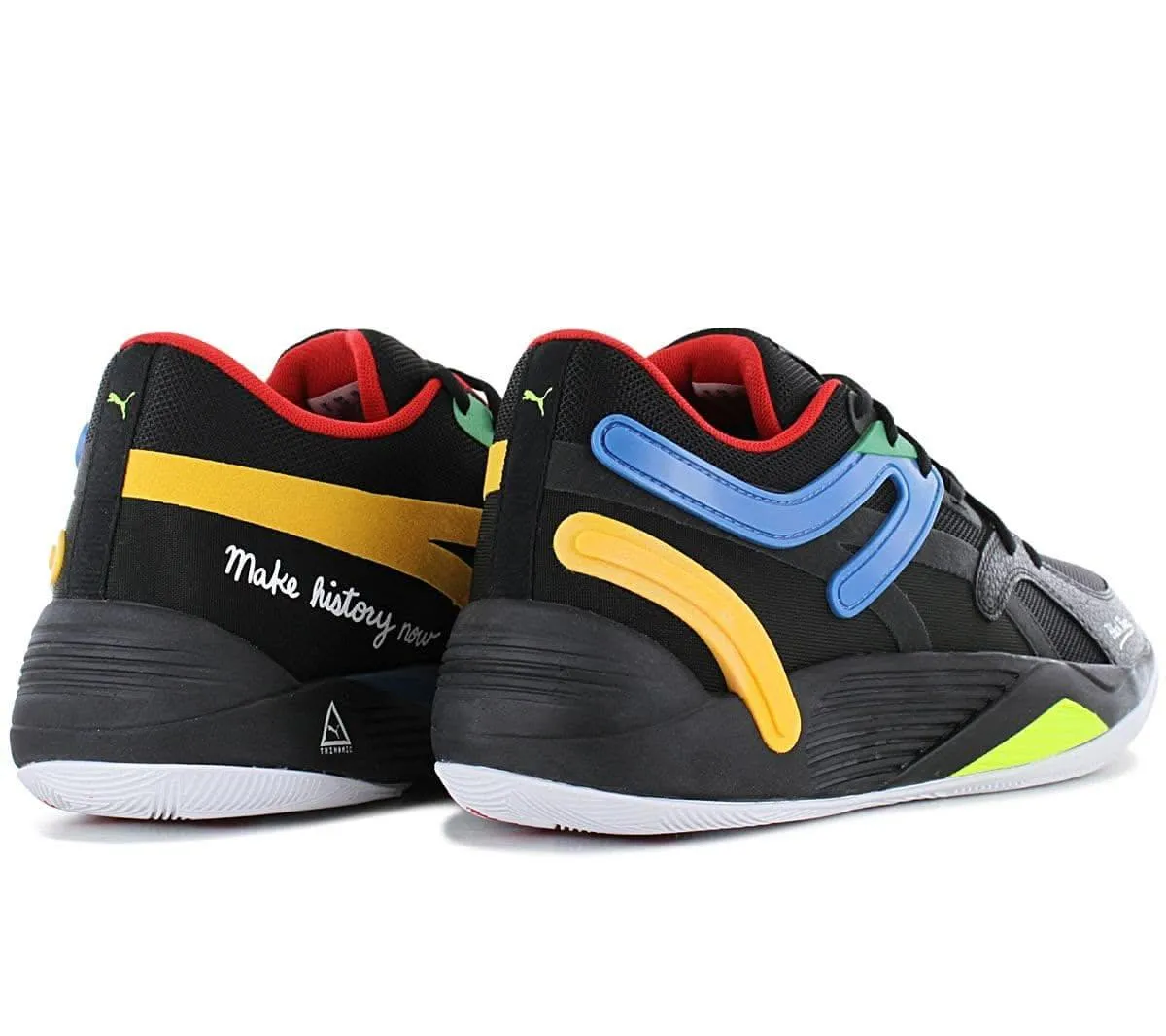 PUMA x BLACK FIVES - TRC Blaze Court - Herren Sneakers Schuhe Schwarz 376637-01