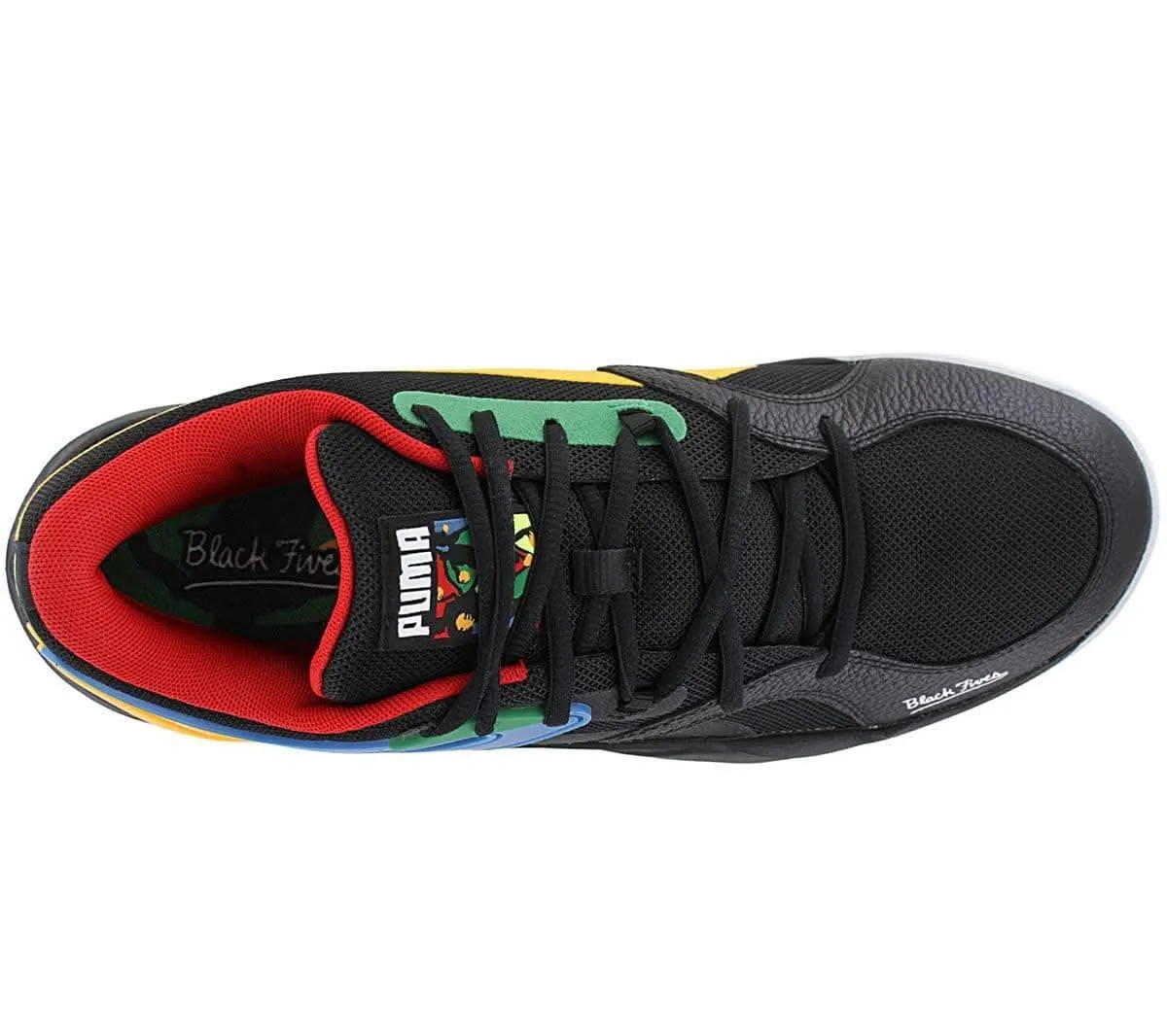 PUMA x BLACK FIVES - TRC Blaze Court - Herren Sneakers Schuhe Schwarz 376637-01