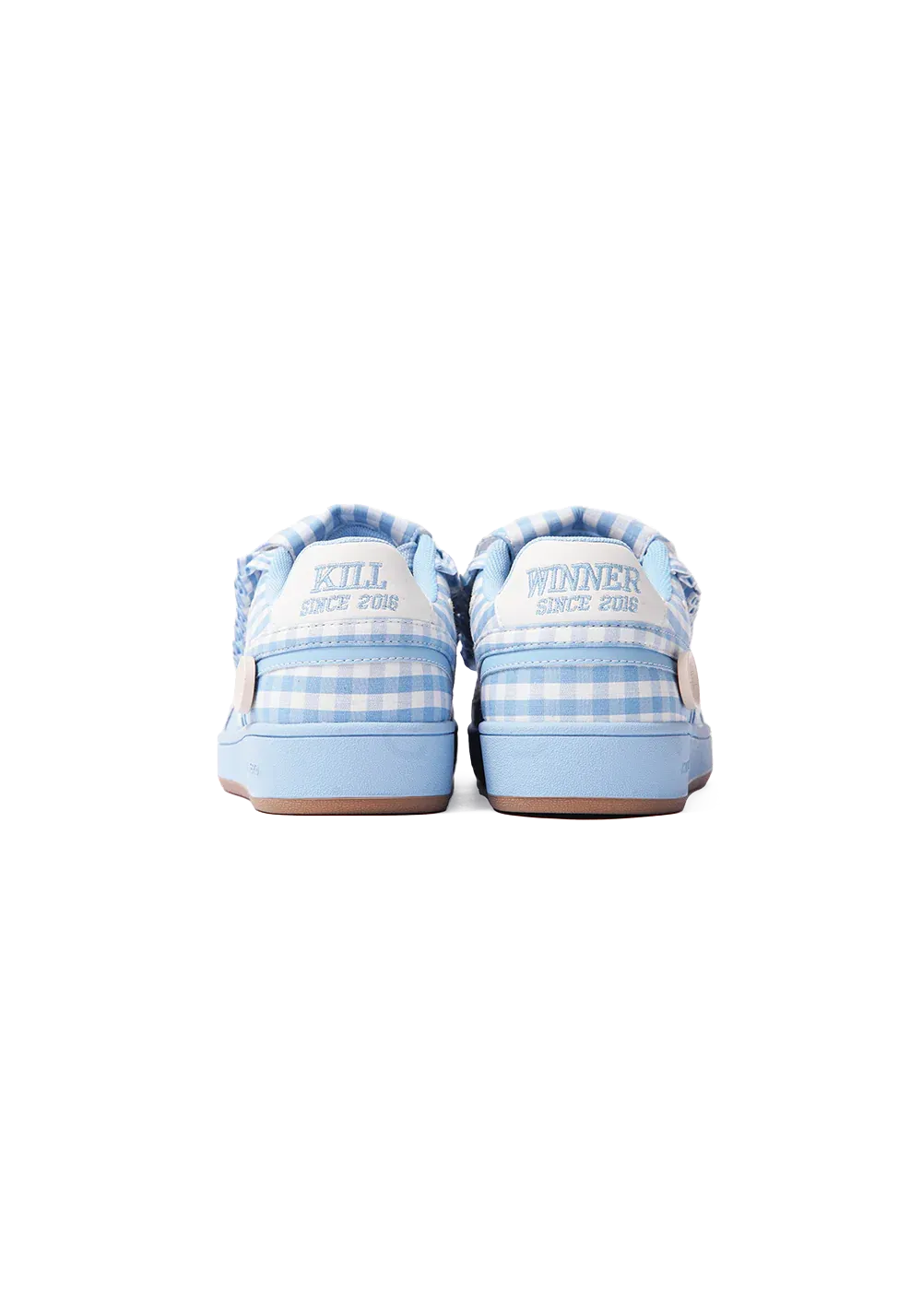 Retro Training Sneaker-Blue Grid