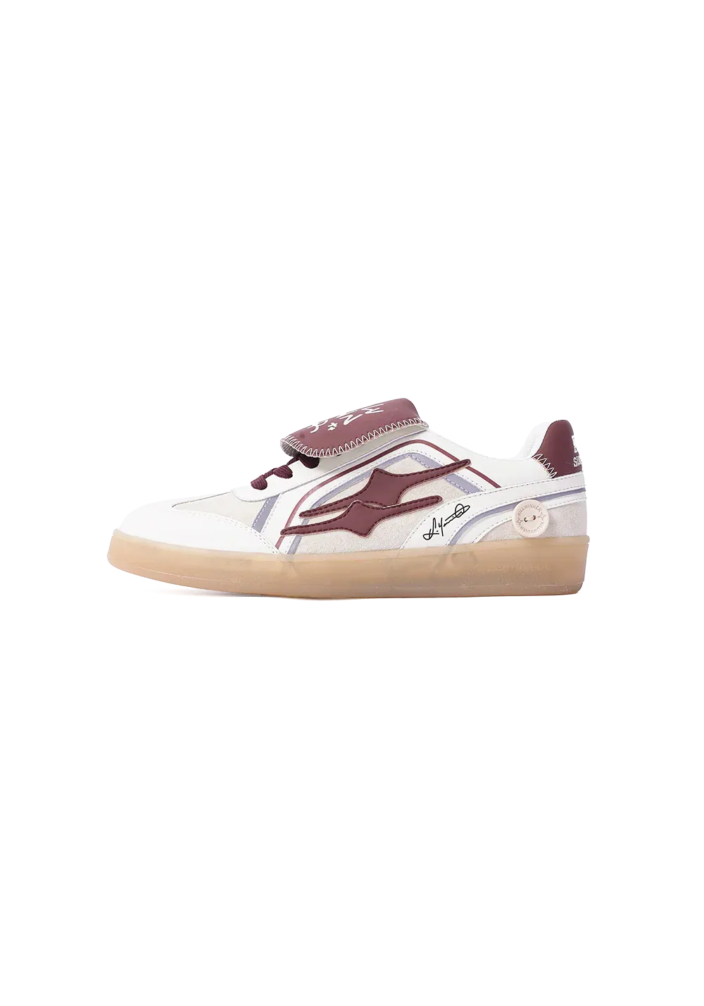 Retro Training Sneaker-Wine Red