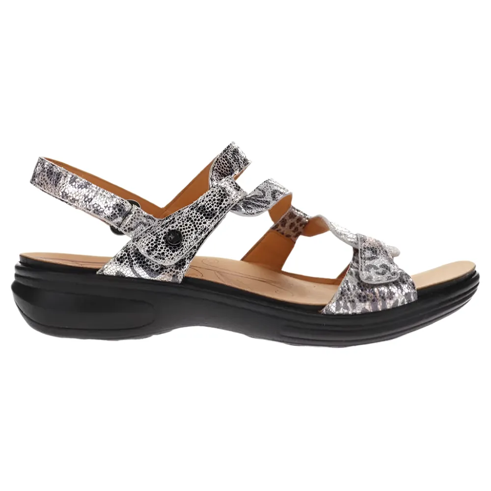 Revere Women's Miami Sandal Silver Safari