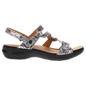 Revere Women's Miami Sandal Silver Safari