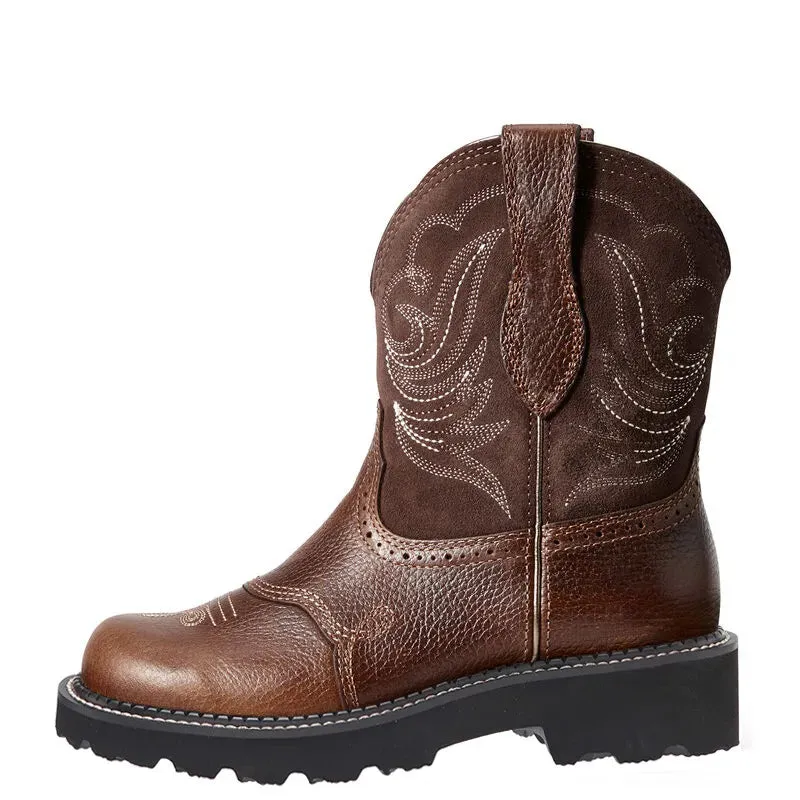 Round Toe Platform Boots