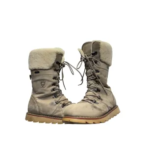 Royal Canadian Womens Fur-Lined Leather Winter Boots #7615