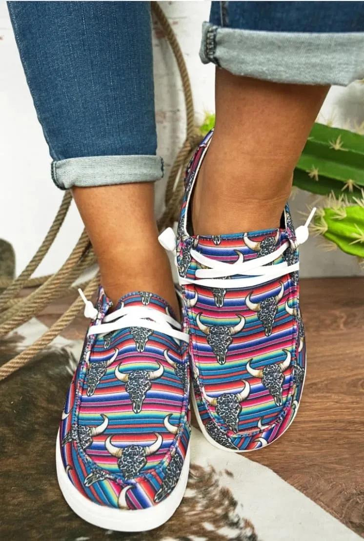 Running With The Bulls Fashion Sneakers Shoes