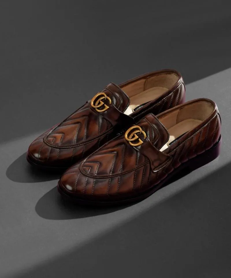 SB-05 Patina GG | Leather Shoes