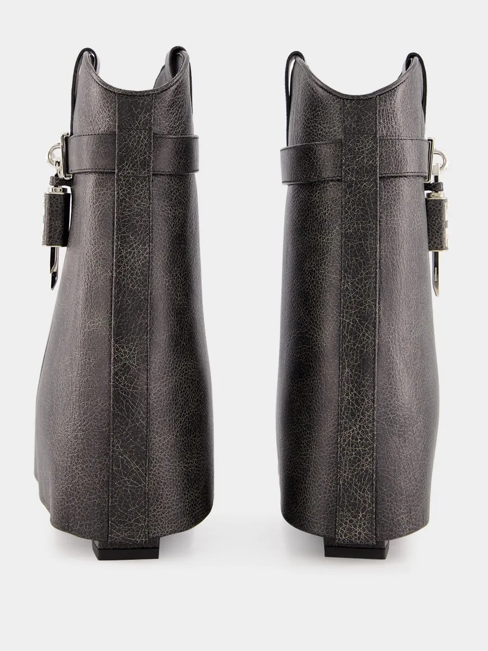 Shark Lock Ankle Boots