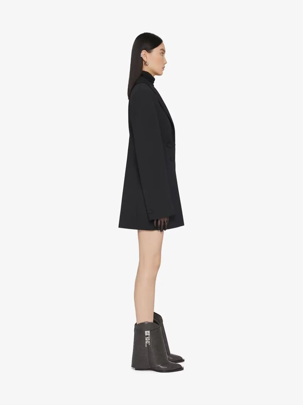 Shark Lock Ankle Boots