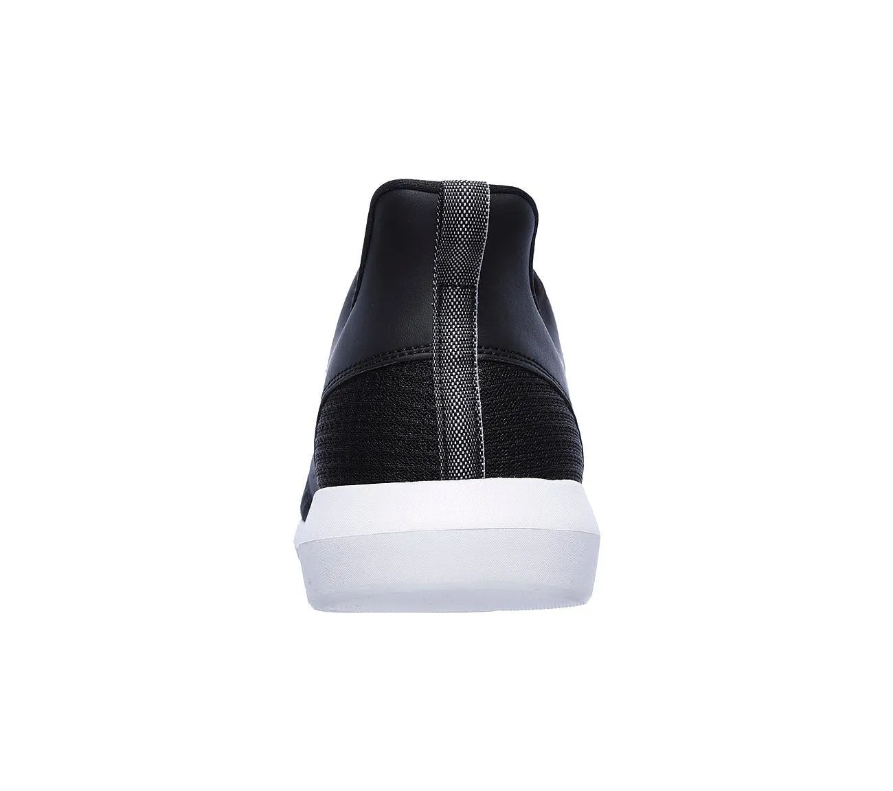 SKECHERS Men's Foreflex lace up athletic walking and training sneaker in Black/White