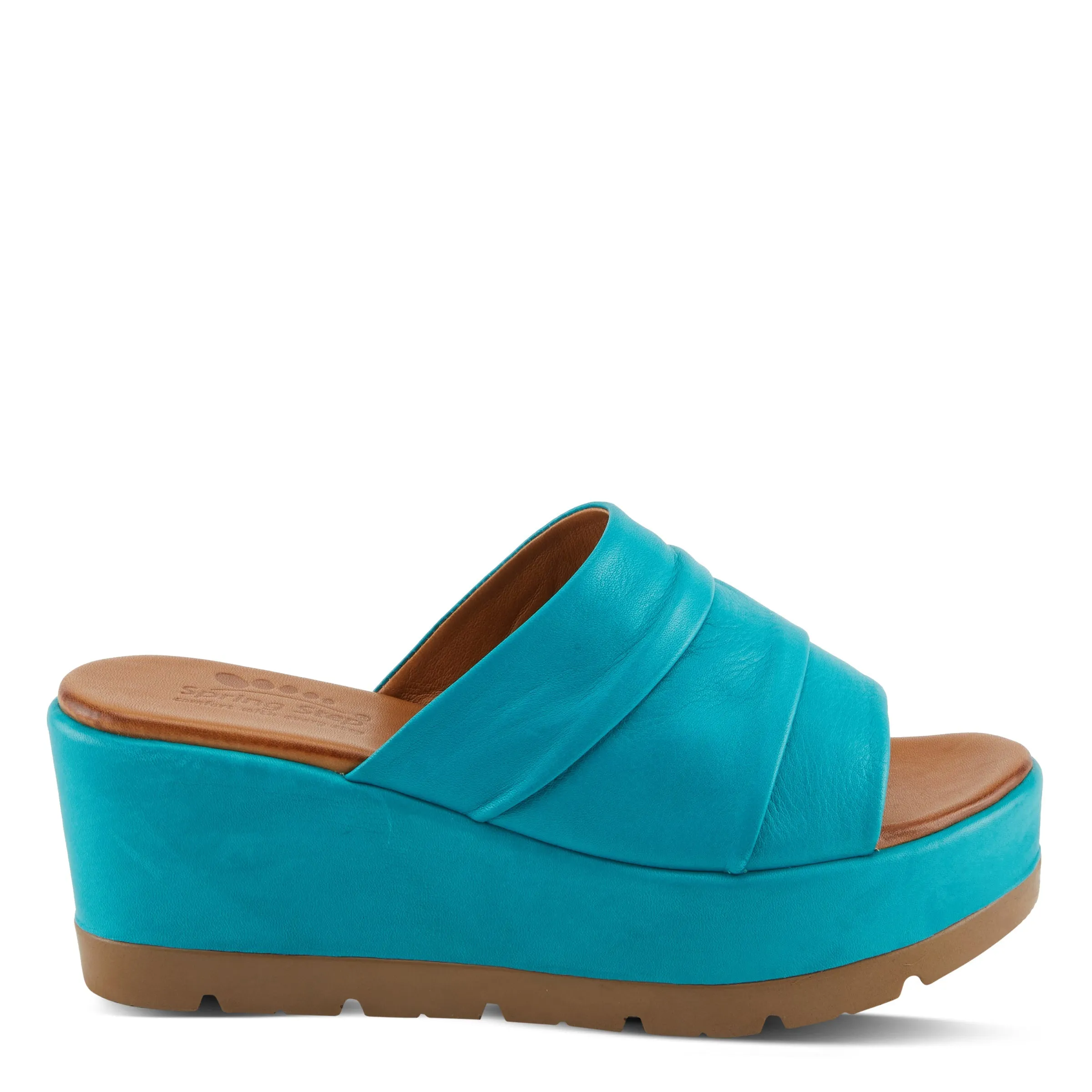 Spring Step Shoes Allerton Women’s Leather Wedge Sandals