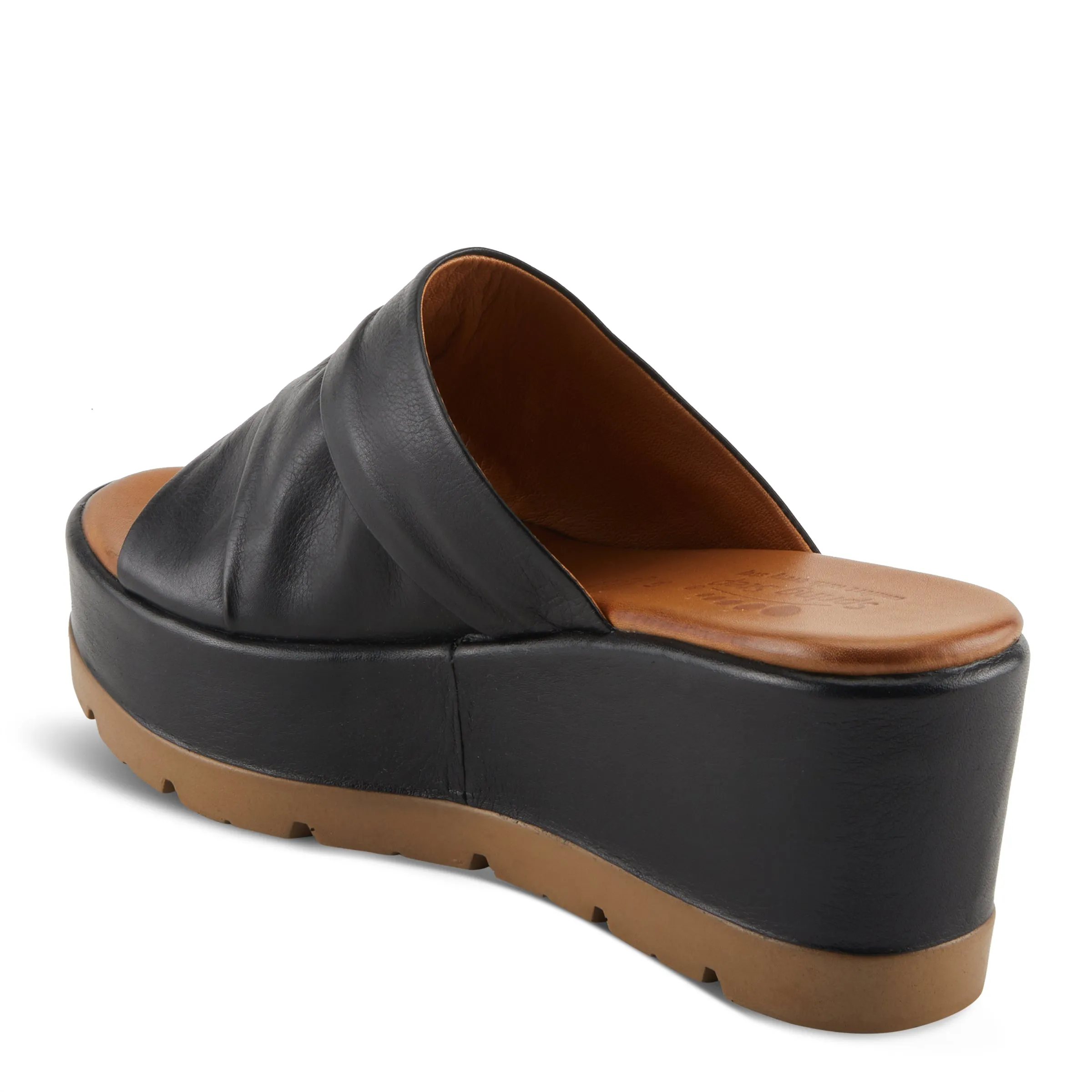 Spring Step Shoes Allerton Women’s Leather Wedge Sandals