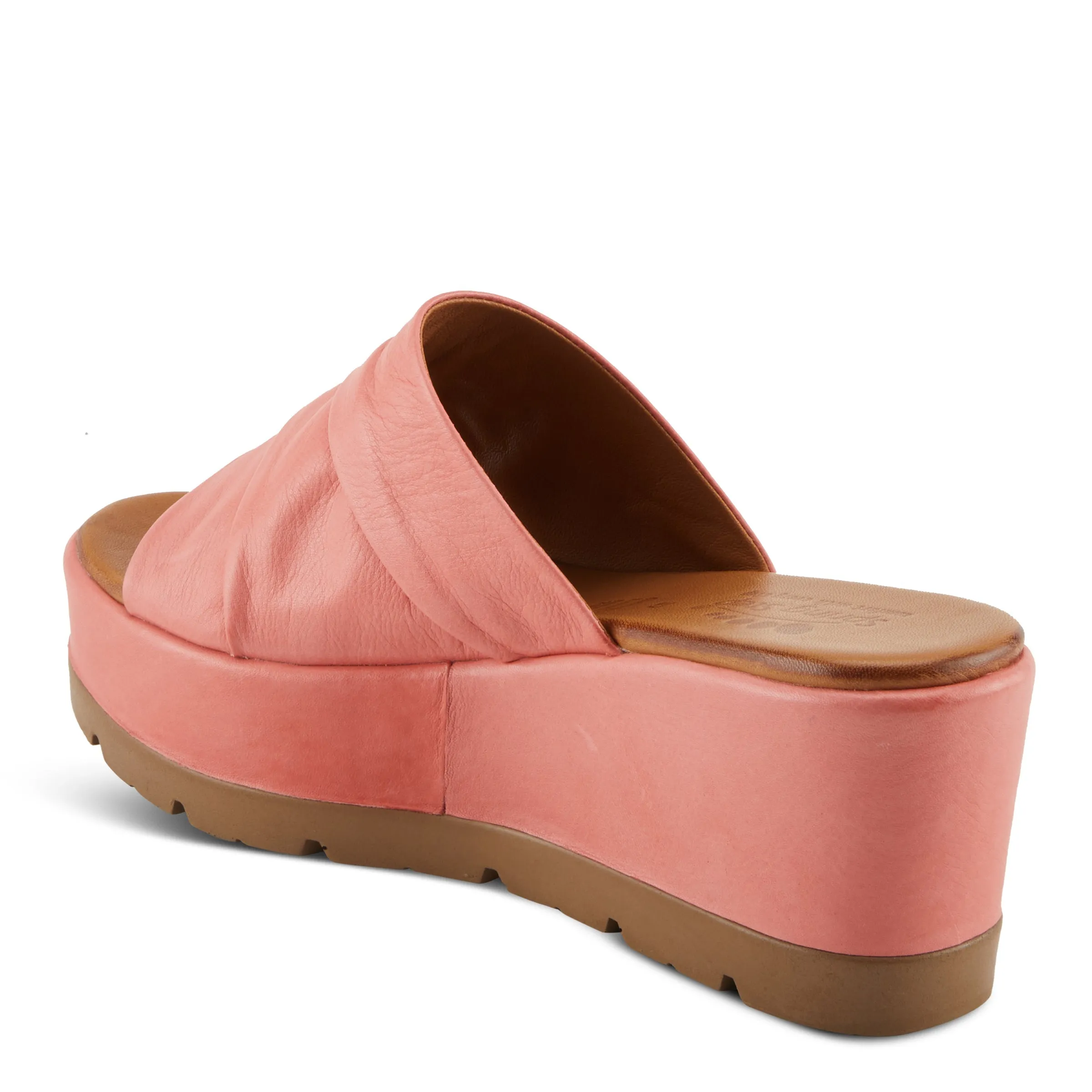 Spring Step Shoes Allerton Women’s Leather Wedge Sandals