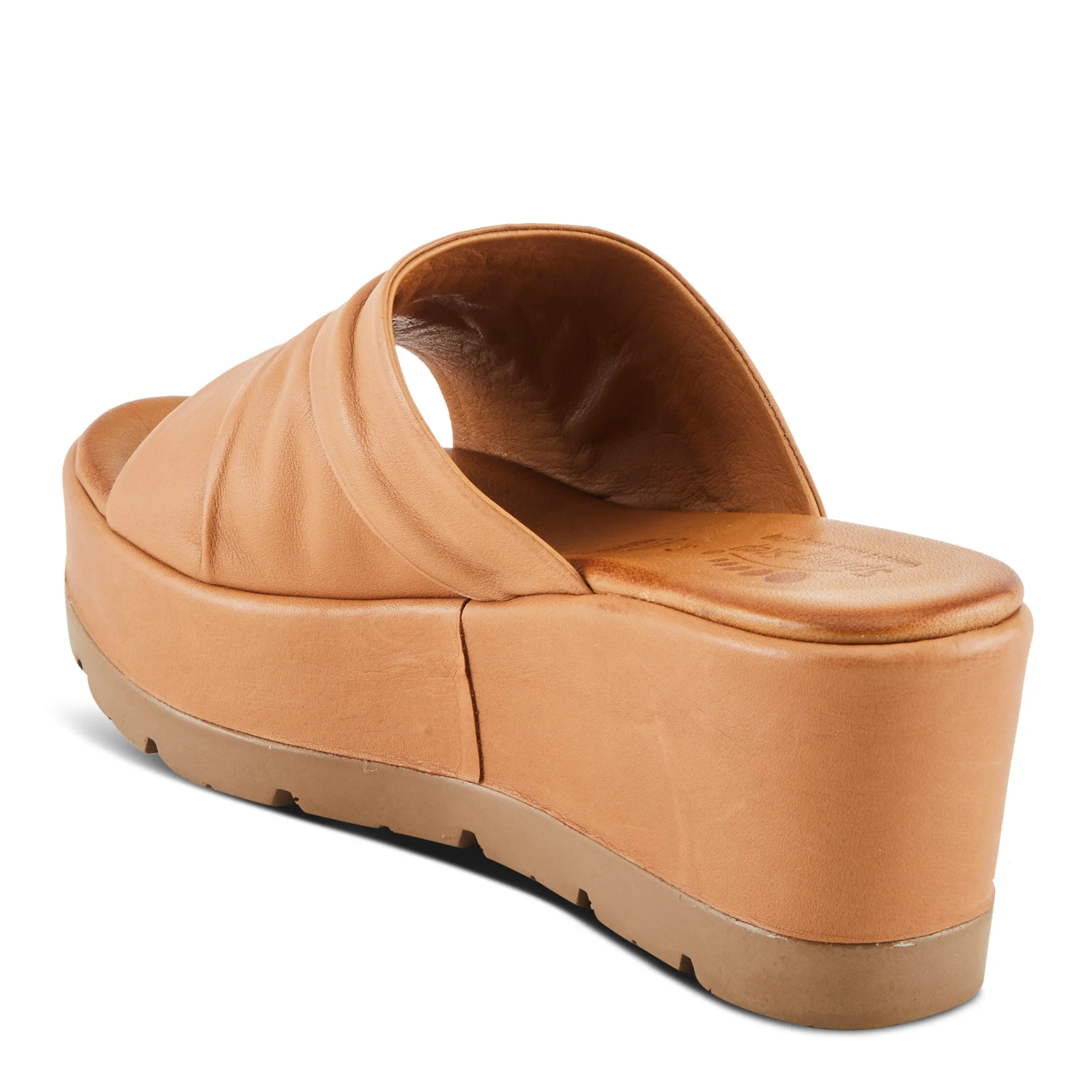 Spring Step Shoes Allerton Women’s Leather Wedge Sandals