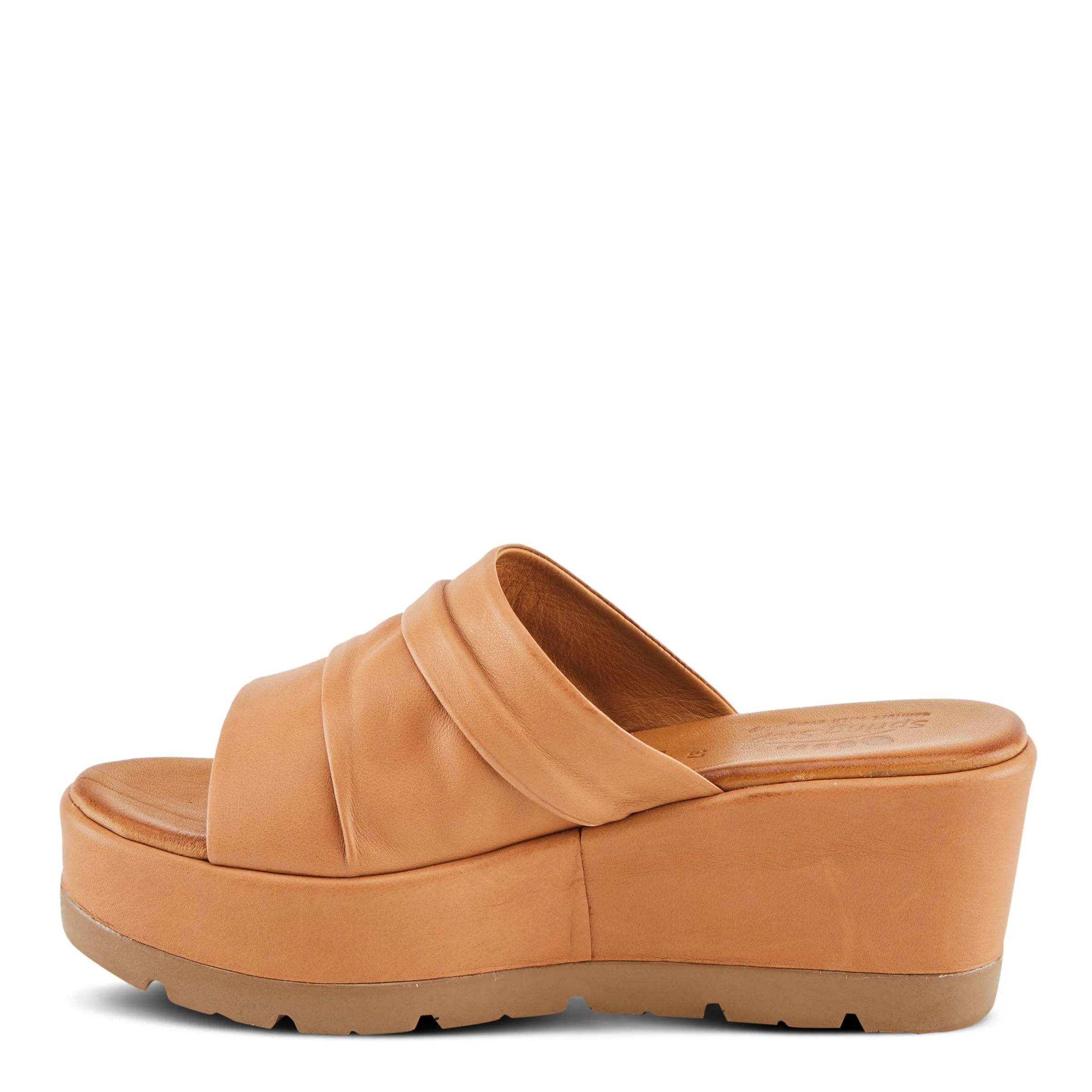 Spring Step Shoes Allerton Women’s Leather Wedge Sandals