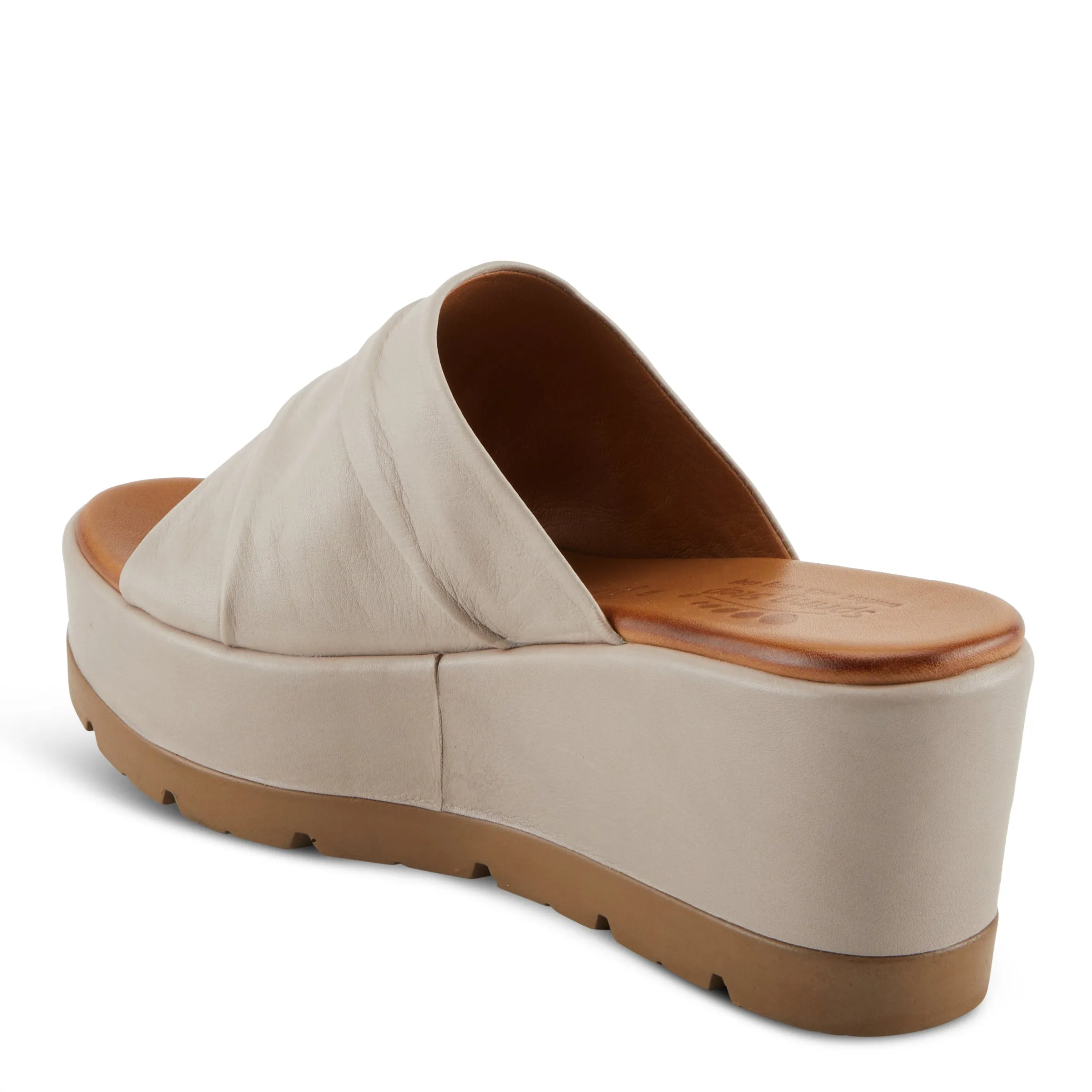 Spring Step Shoes Allerton Women’s Leather Wedge Sandals