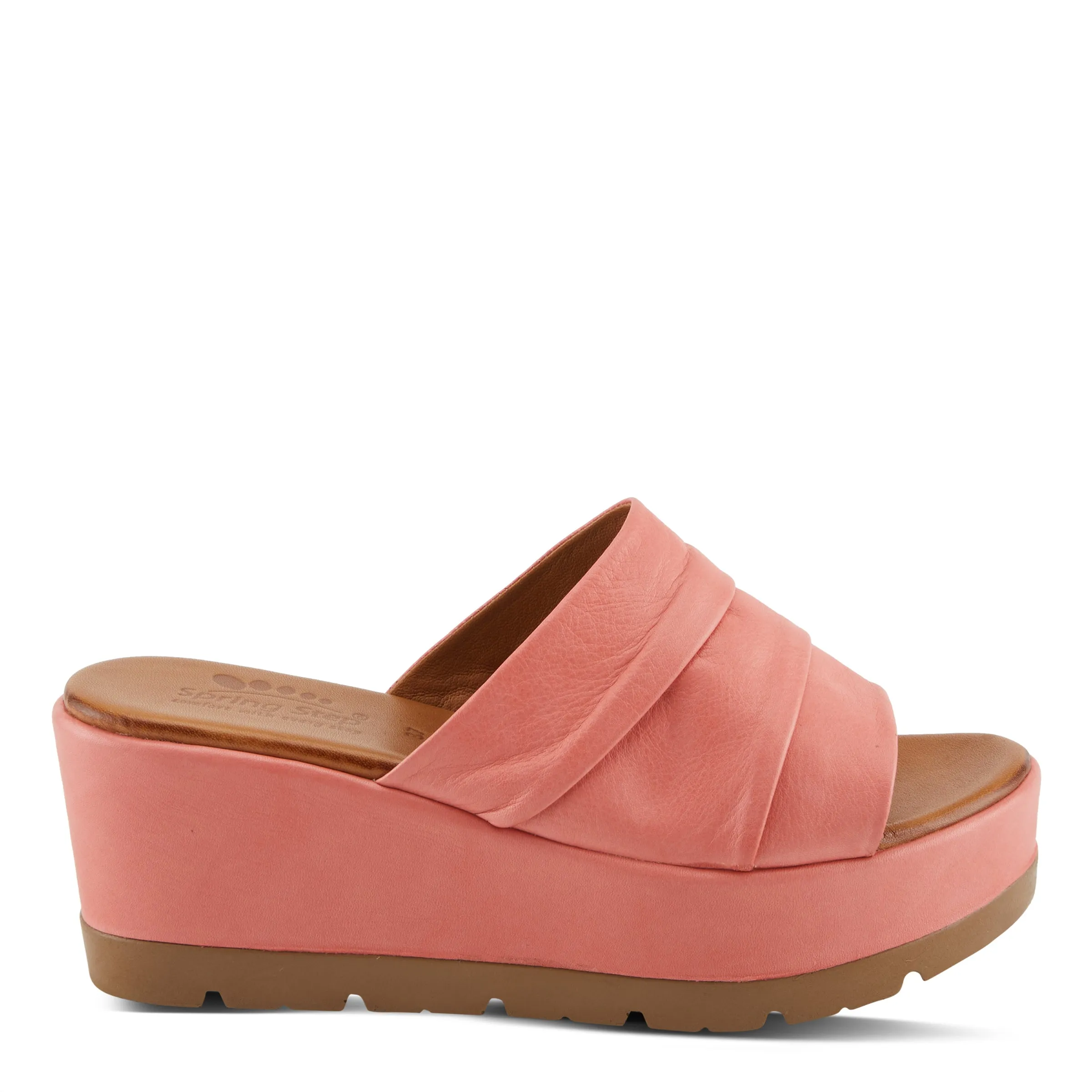 Spring Step Shoes Allerton Women’s Leather Wedge Sandals