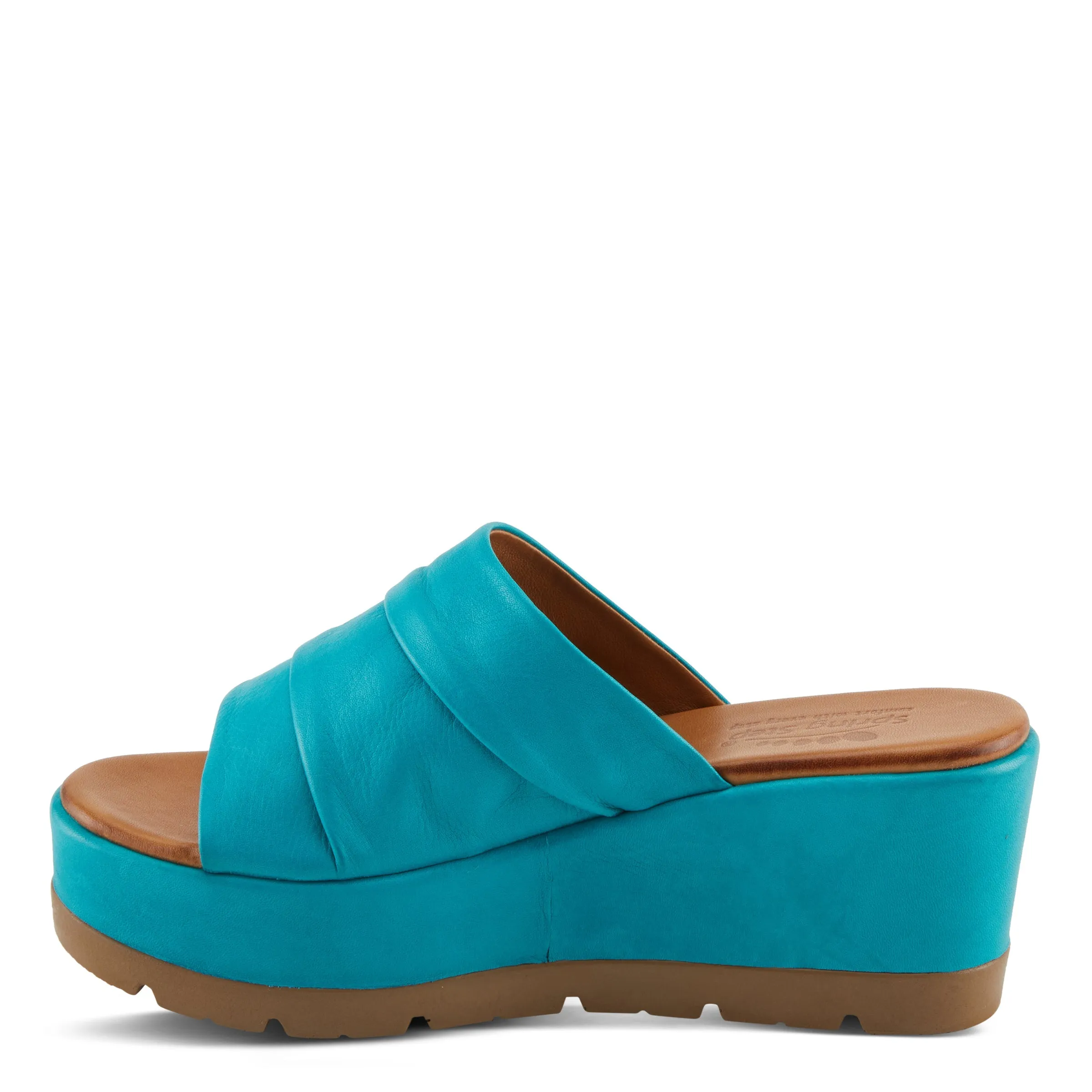 Spring Step Shoes Allerton Women’s Leather Wedge Sandals