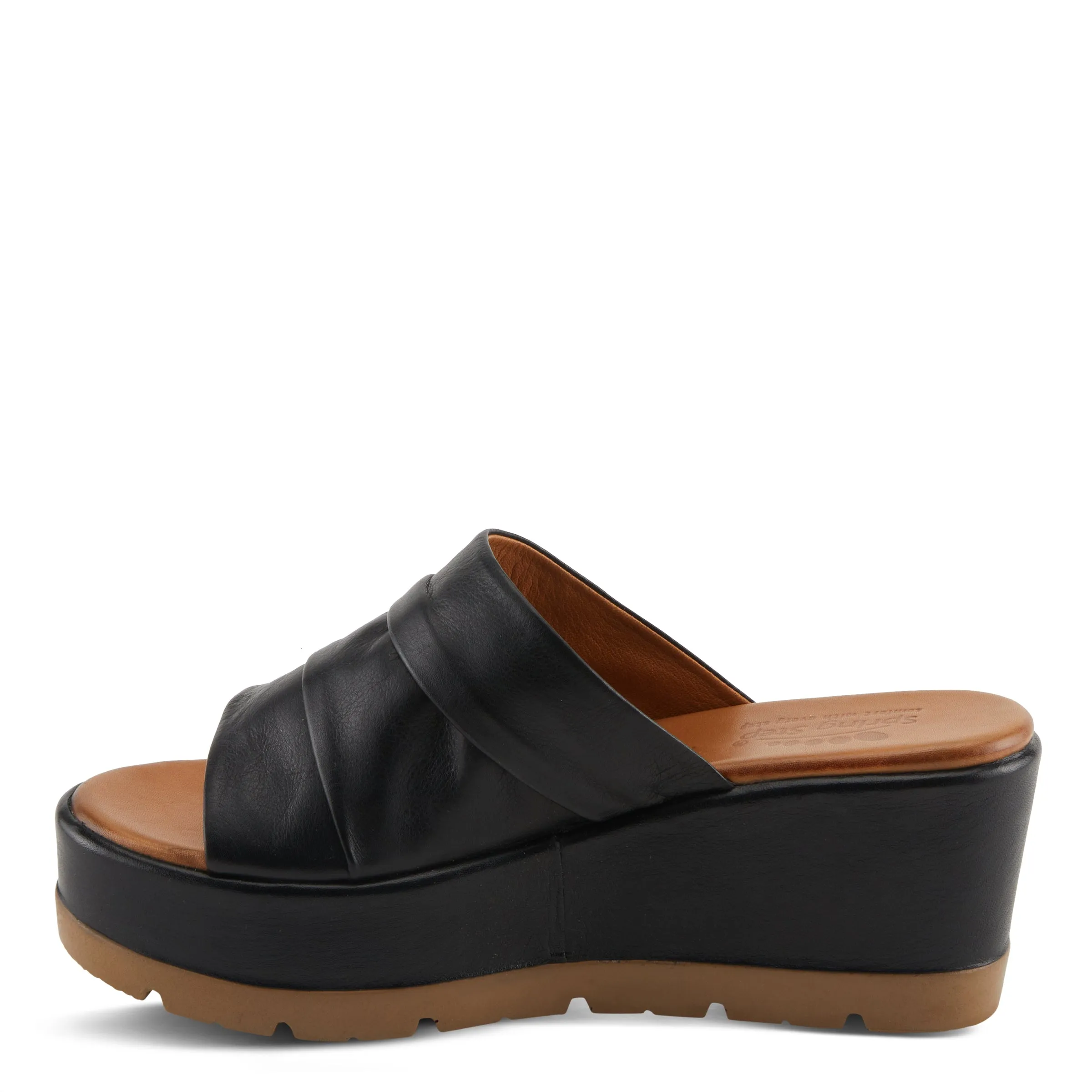 Spring Step Shoes Allerton Women’s Leather Wedge Sandals