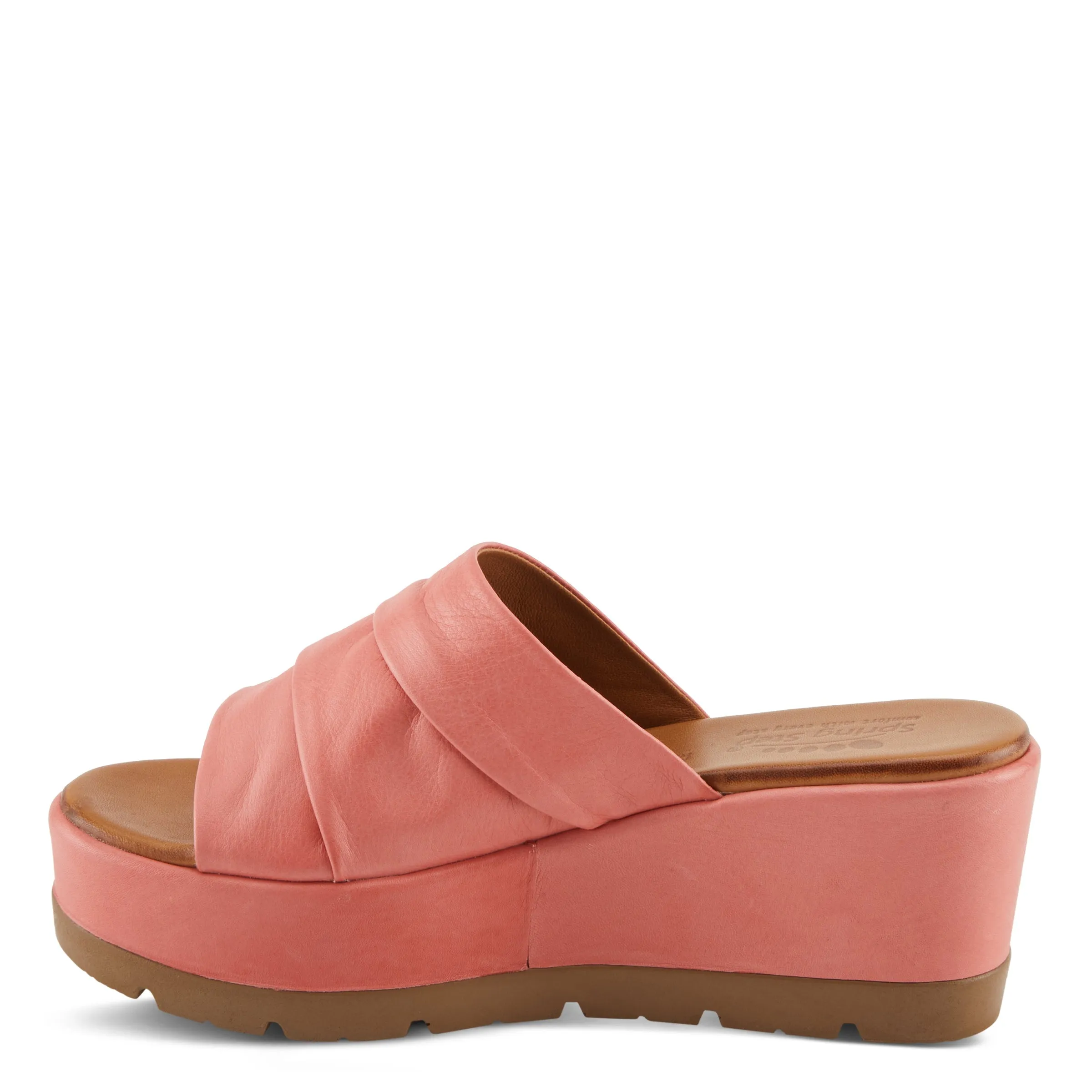 Spring Step Shoes Allerton Women’s Leather Wedge Sandals