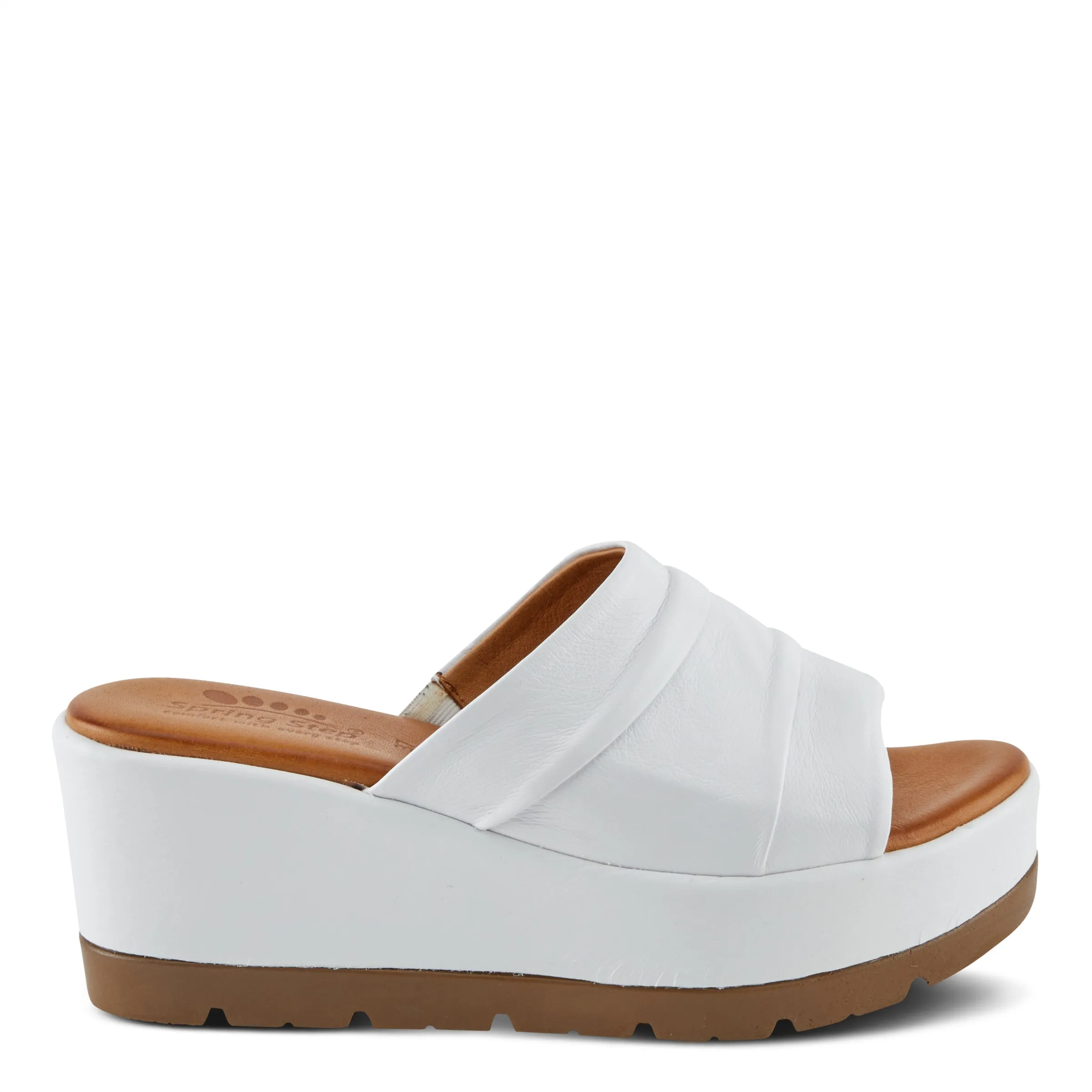Spring Step Shoes Allerton Women’s Leather Wedge Sandals