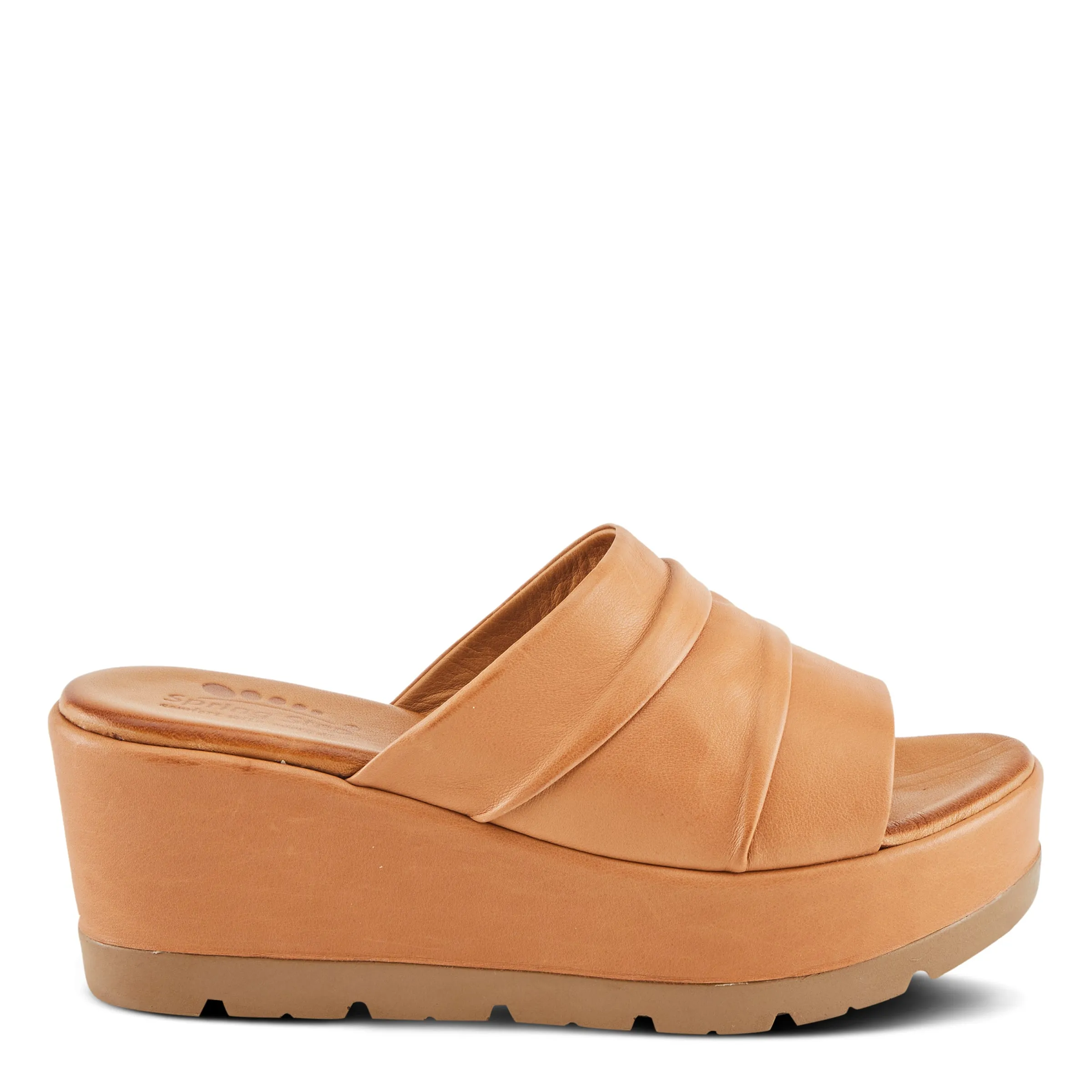 Spring Step Shoes Allerton Women’s Leather Wedge Sandals