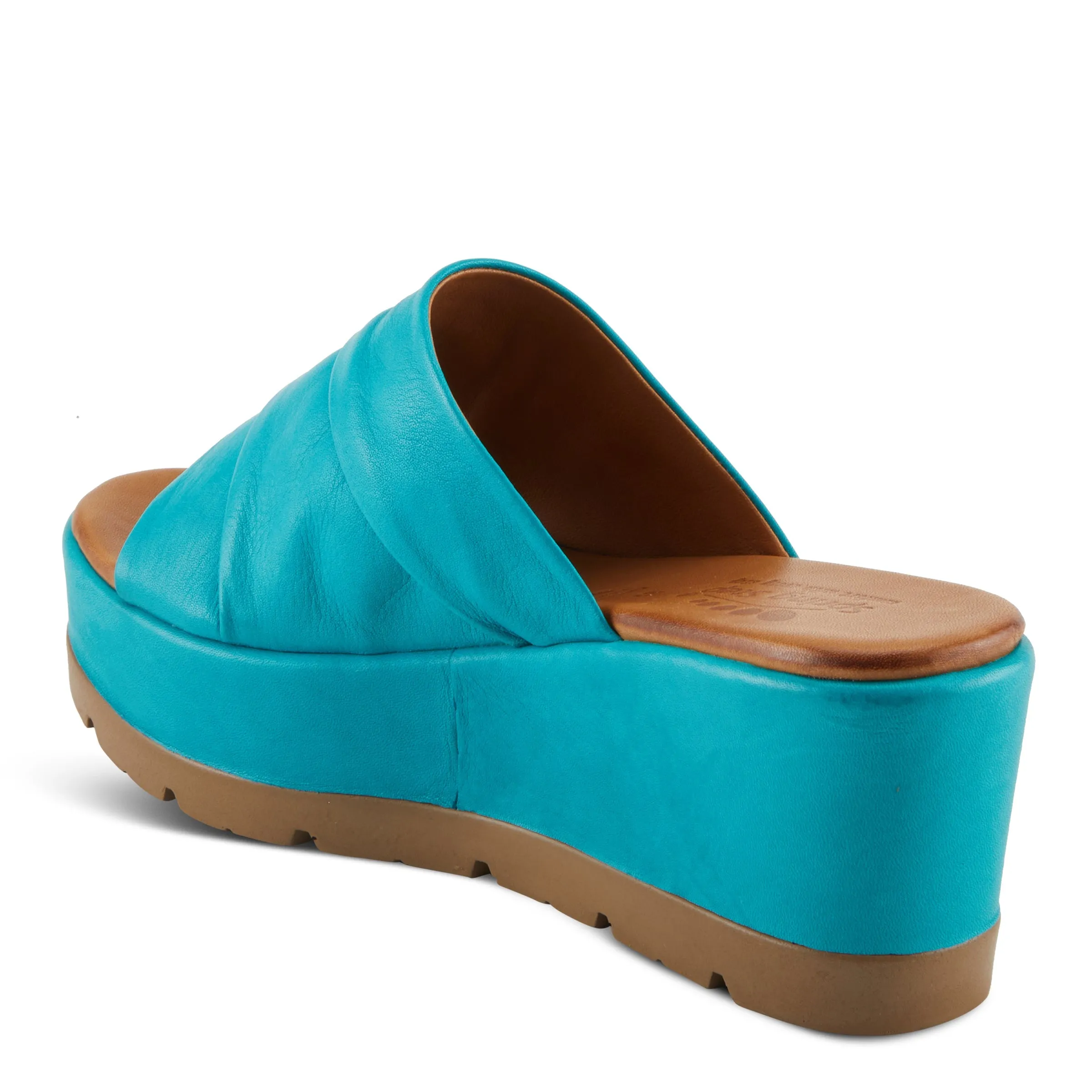 Spring Step Shoes Allerton Women’s Leather Wedge Sandals