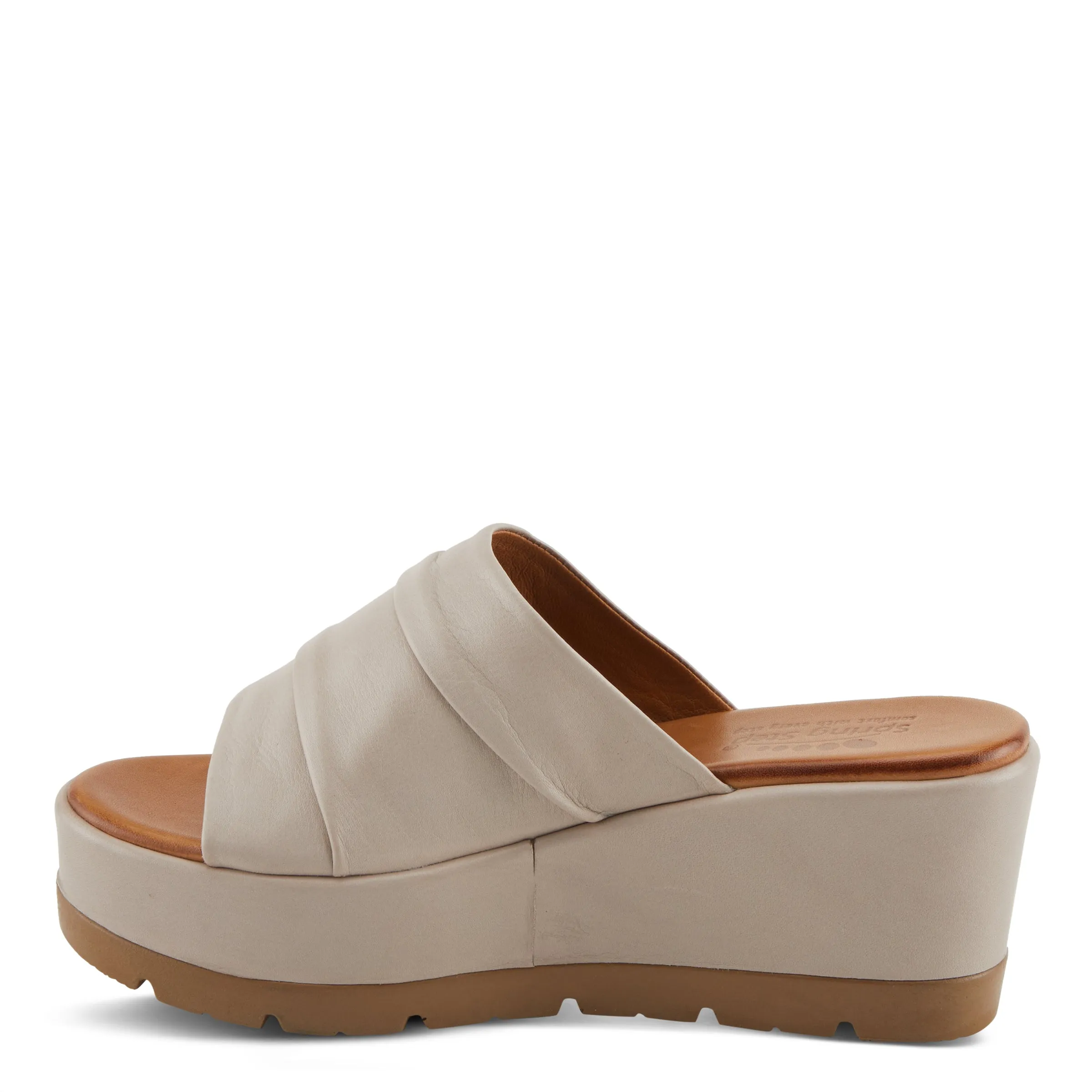 Spring Step Shoes Allerton Women’s Leather Wedge Sandals