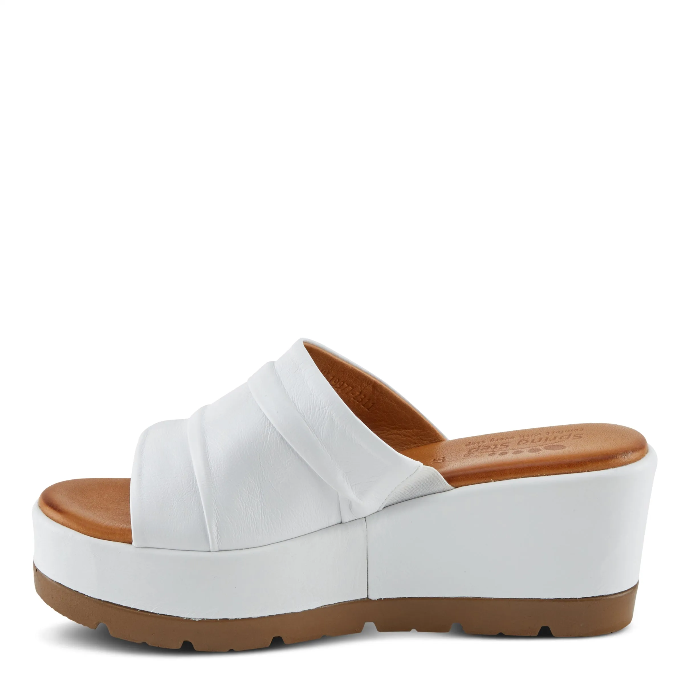 Spring Step Shoes Allerton Women’s Leather Wedge Sandals