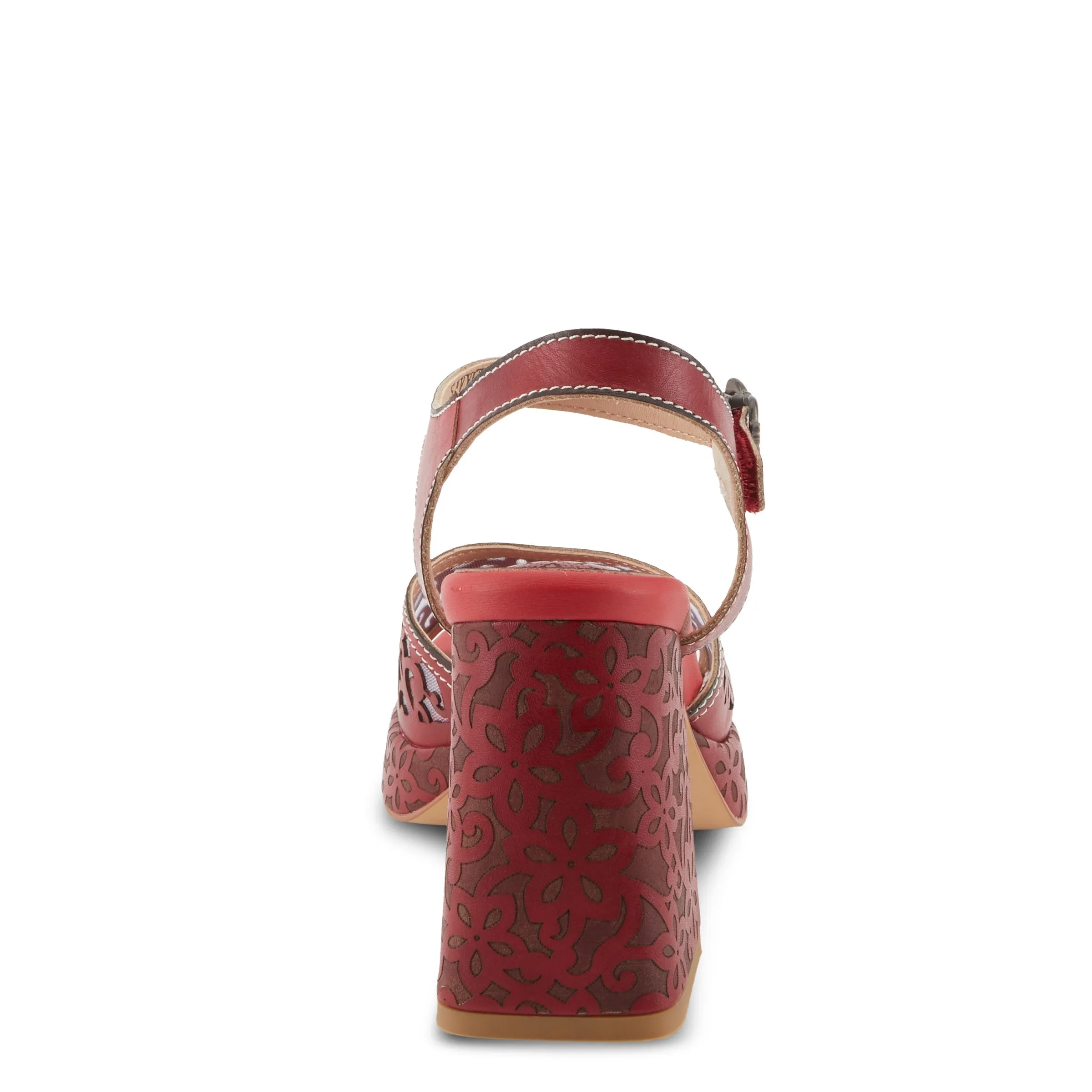 Spring Step Shoes  L'Artiste Savychic Women's Leather Sandals 3.5" Heel