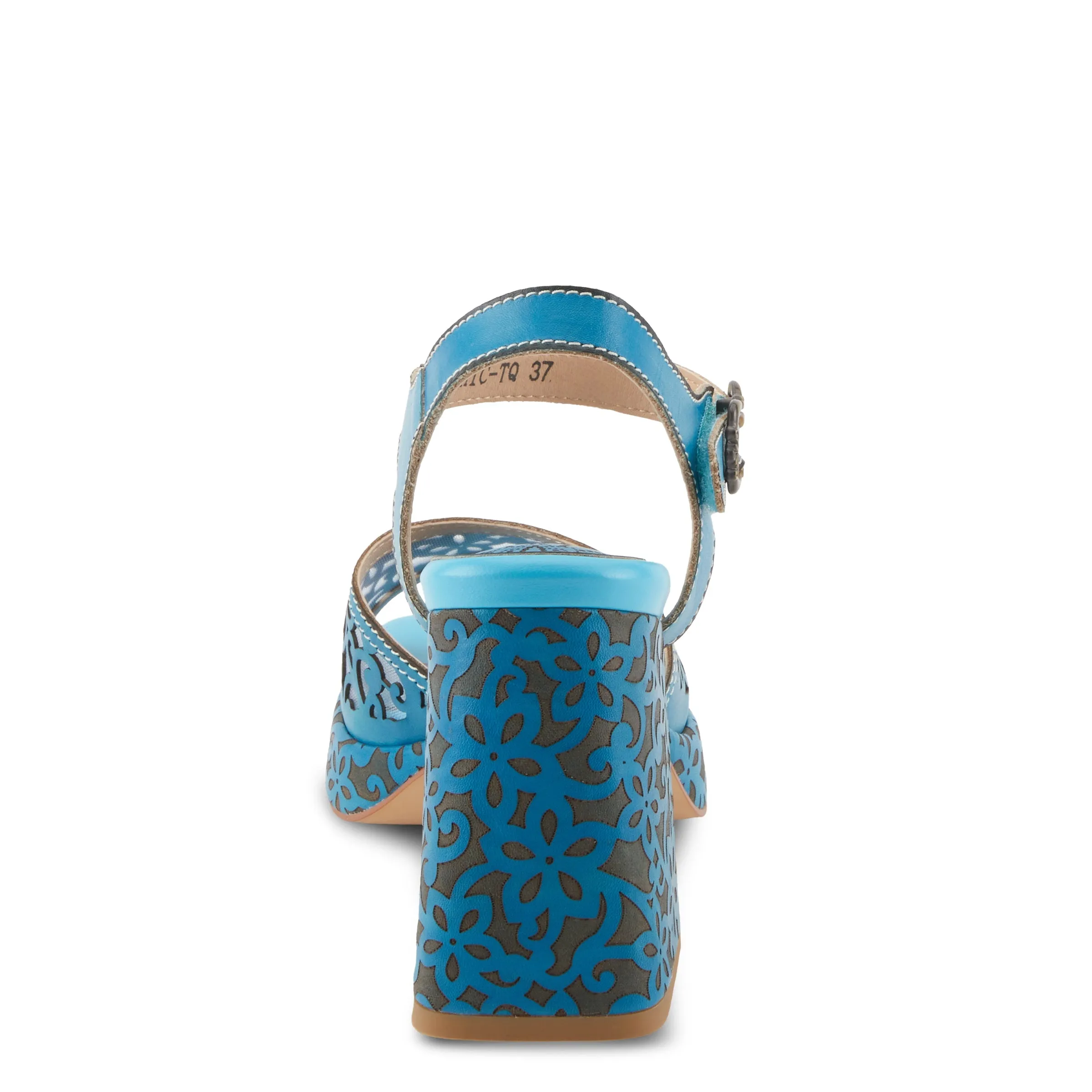 Spring Step Shoes  L'Artiste Savychic Women's Leather Sandals 3.5" Heel