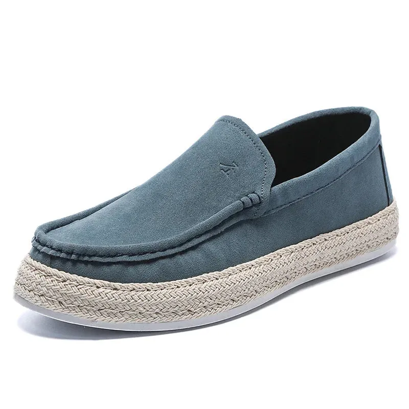 Suede loafer