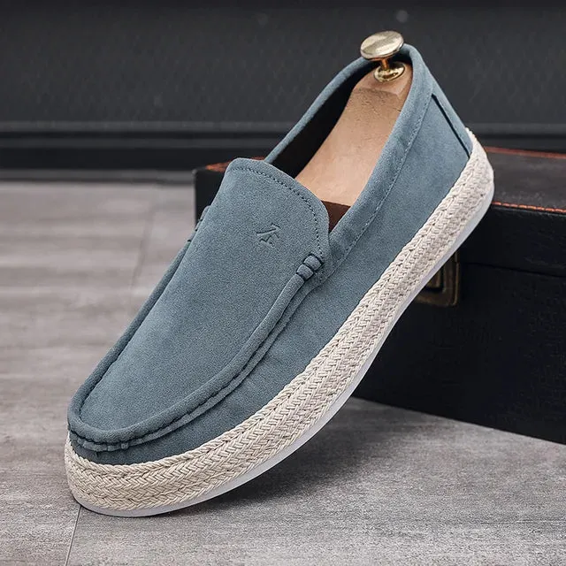 Suede loafer