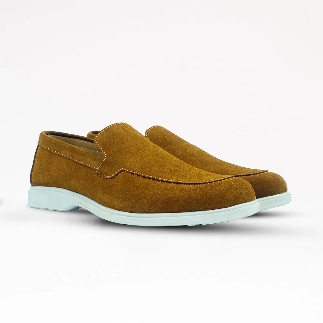 Suede Loafers | Suede Loafers For Men (Camel)