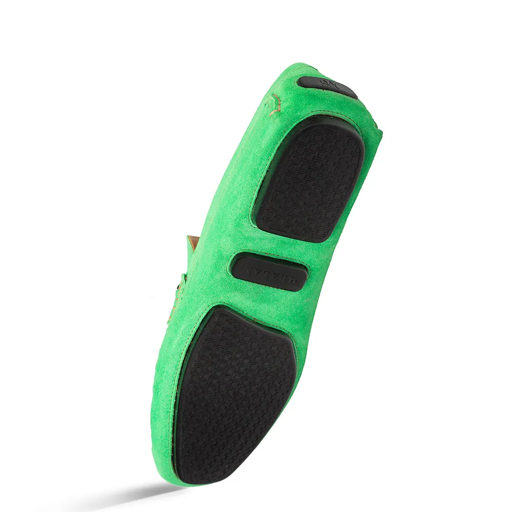 Suede Ornament Moccasin