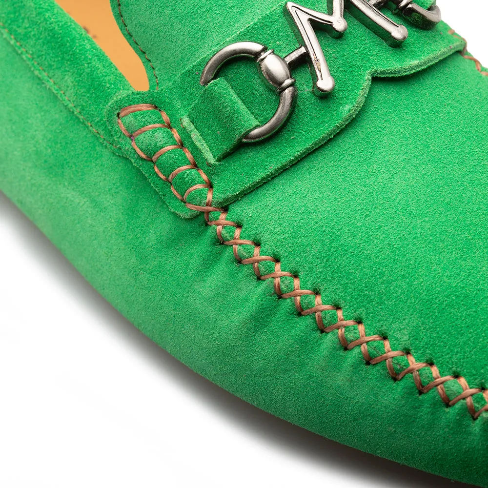 Suede Ornament Moccasin