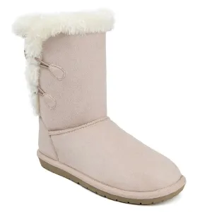 Sugar Women's Marty Slip On Winter Boots Warm Winter Booties Blush Micro 10