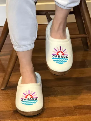 Sunrise Canada Moccasin Slippers
