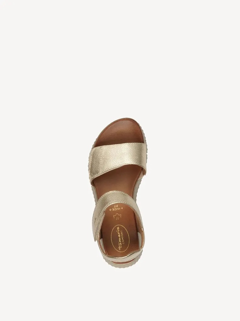 Tamaris Sandal 8-88720-44 in Light Gold