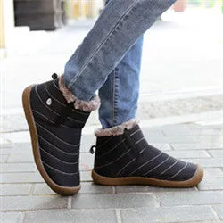 Thickened Warm High-top Rubber Soles Shoes Snow Boots