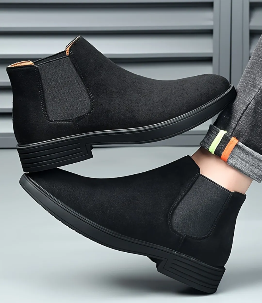 Thom | High Loafers Black