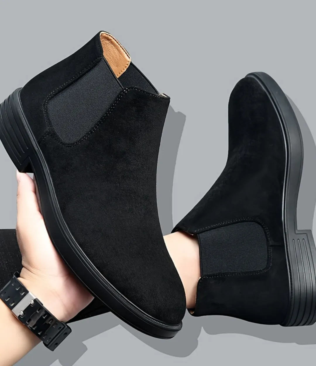 Thom | High Loafers Black