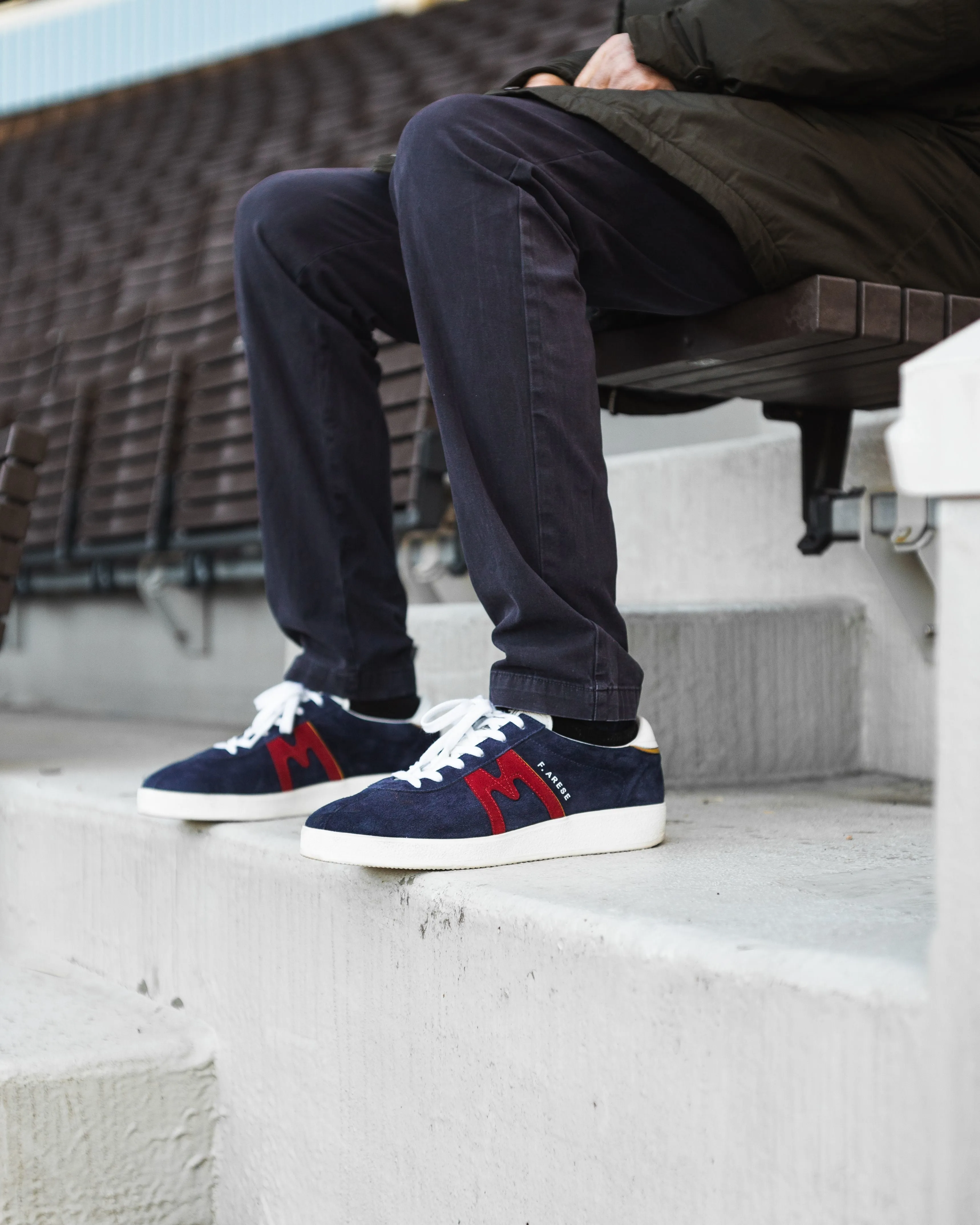 TRAMPAS ''FRANCO ARESE'' - BLUE / CHERRY