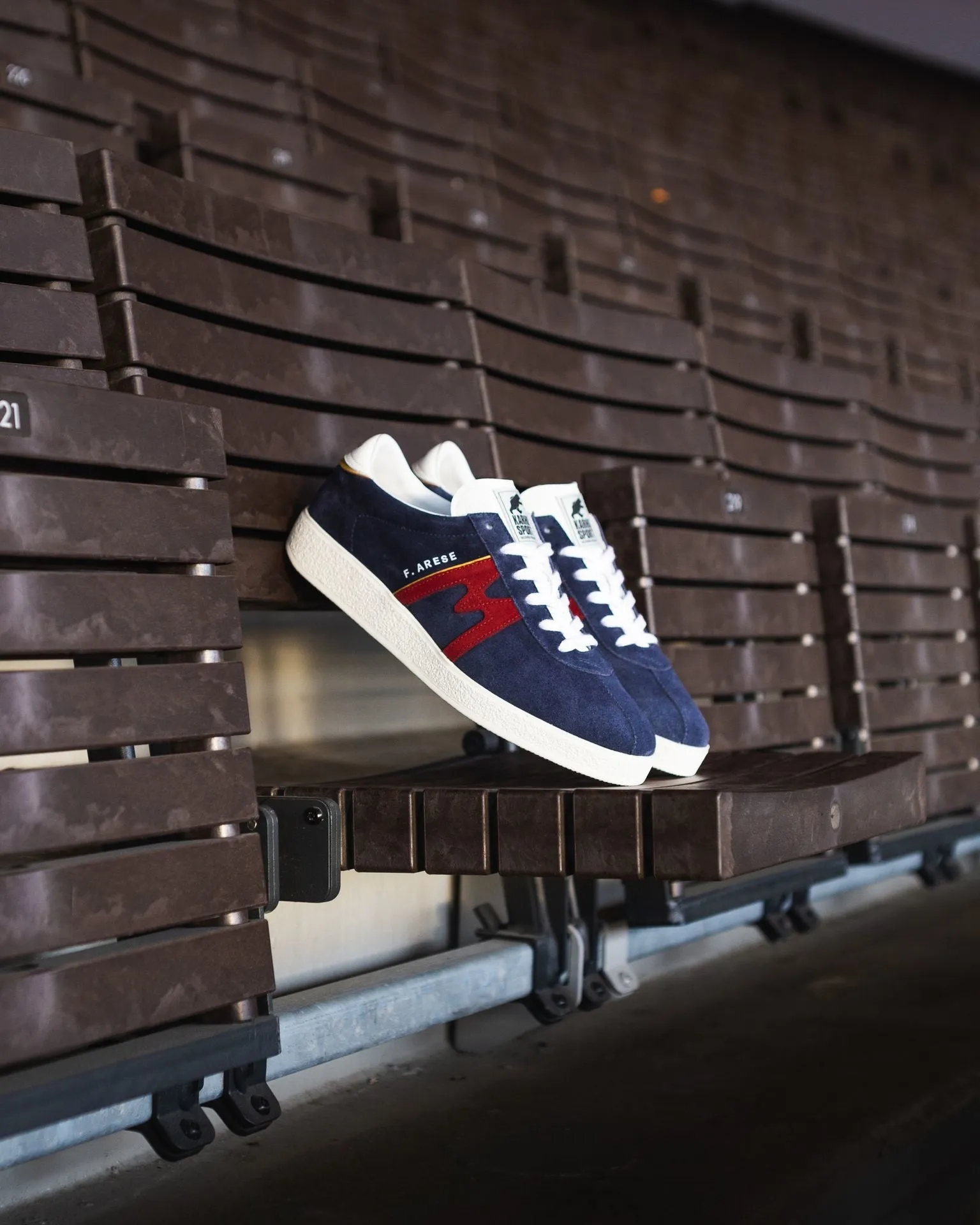 TRAMPAS ''FRANCO ARESE'' - BLUE / CHERRY