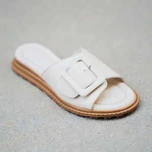 Tyche - Monroe - Cream Leather