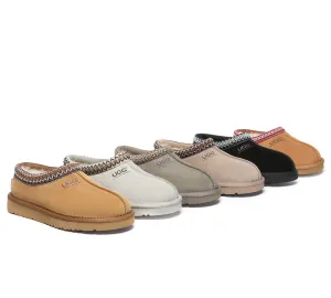 UGG Slippers Sheepskin Wool Ankle Booties Tazzy Hippie