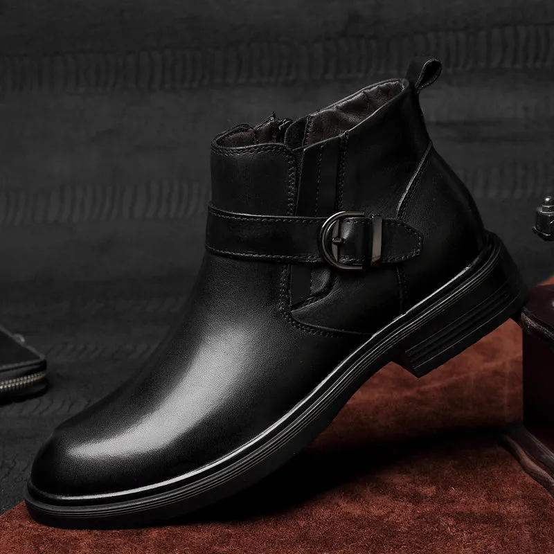 Winter Boots Plus Hair Men Boots
