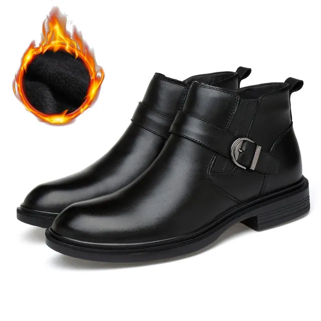 Winter Boots Plus Hair Men Boots