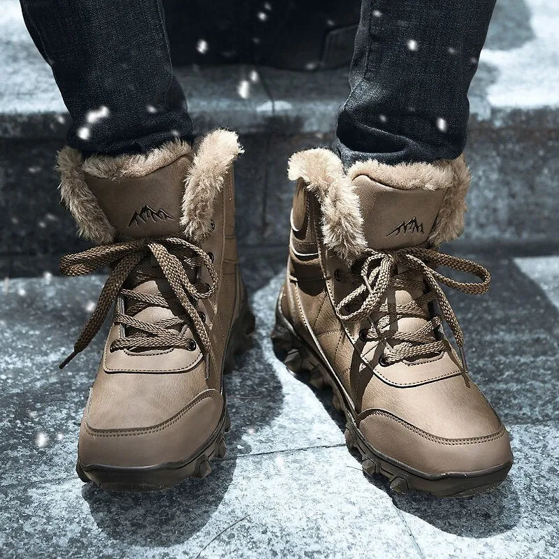 Winter Non Slip Shoes Snow Boots For Men